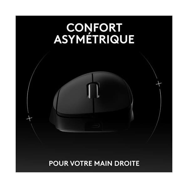 Logitech G Pro X Superlight 2 Lightspeed DEX (Black) 4