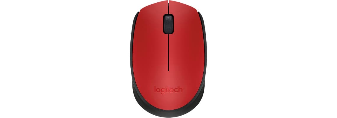 Logitech M171 Wireless Mouse (Red) 5