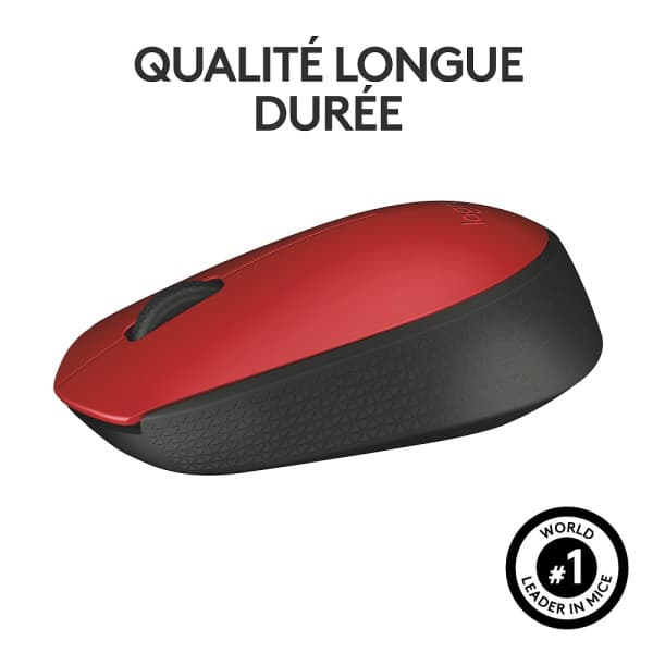 Logitech M171 Wireless Mouse (Red) 2