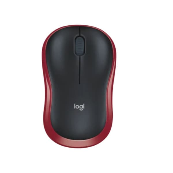 Logitech Wireless Mouse M185 (Red) 2