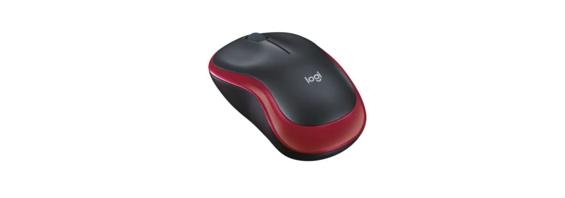 Logitech Wireless Mouse M185 (Red) 5