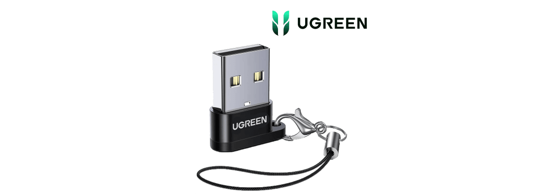 Ugreen Adaptateur USB-A Male 2.0 to USB-C Female NOIR 4