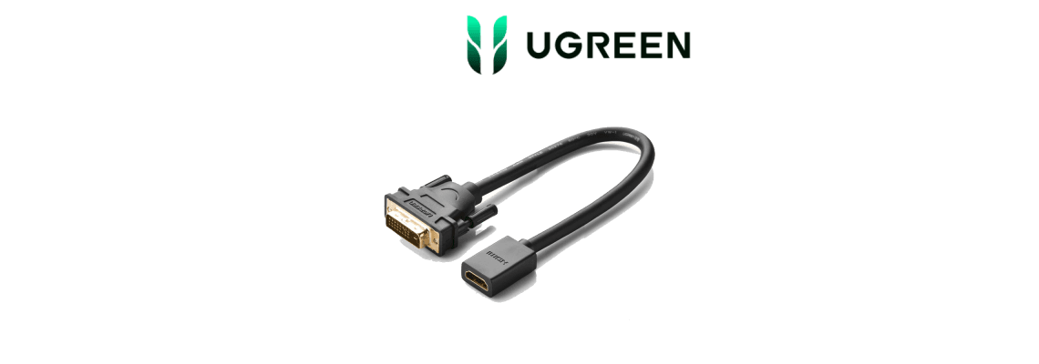 Ugreen Adaptateur DVI Male To HDMI Female 2