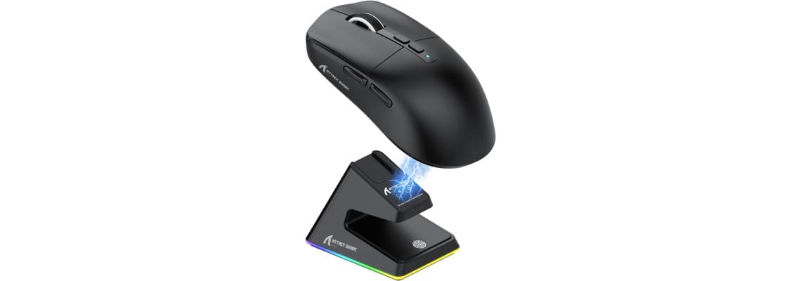ATTACK SHARK X6 (Black) 3