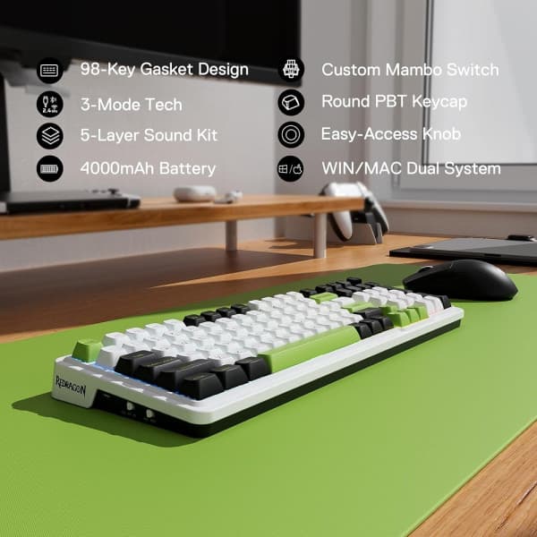 Redragon K686 PRO Wireless 2