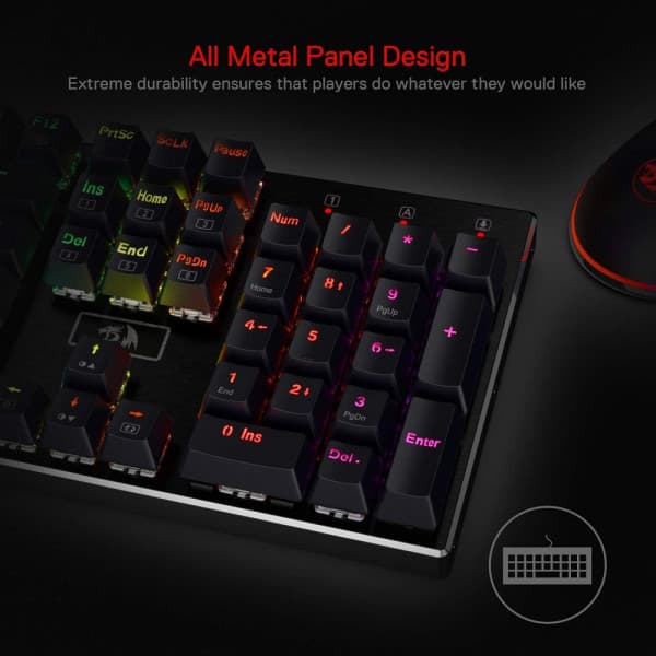Redragon K556 RGB (Brown Switches) 2