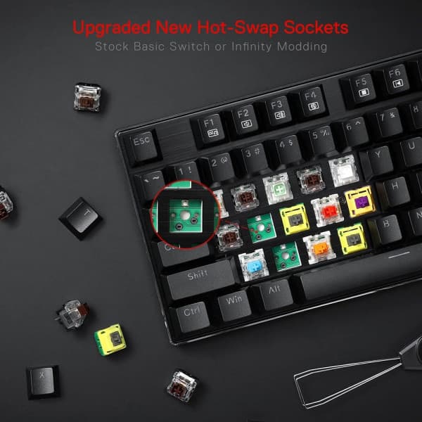 Redragon K556 RGB (Brown Switches) 4