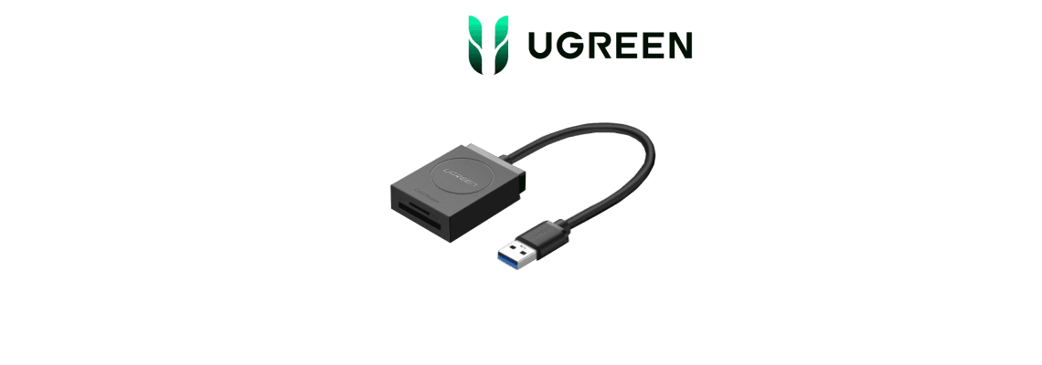 Ugreen Lecteur carte mémoire SD TF USB 3.0 2en1 3