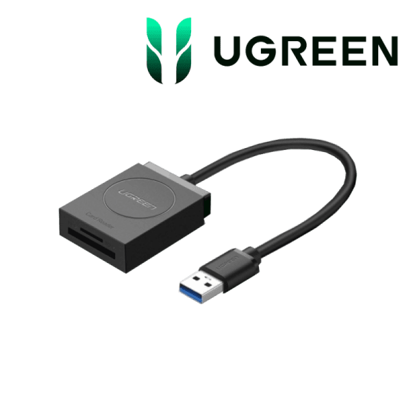 Ugreen Lecteur carte mémoire SD TF USB 3.0 2en1