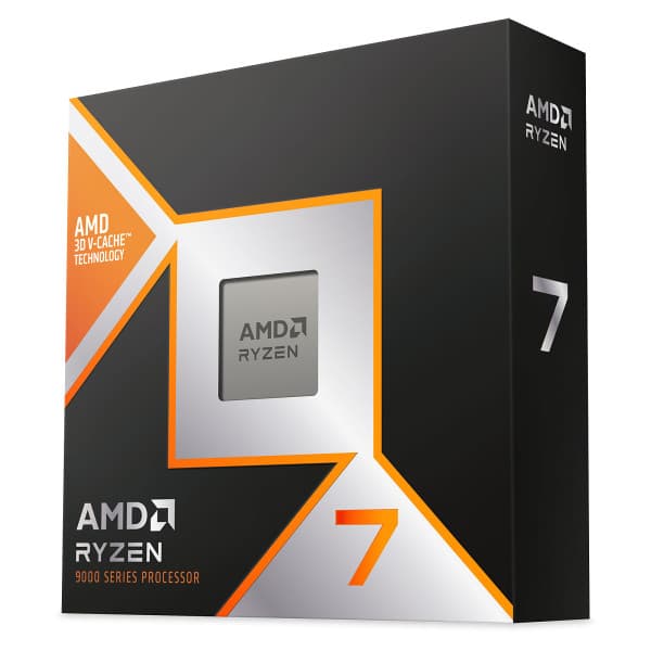 AMD Ryzen 7 9800X3D (4.7 GHz / 5.2 GHz) 3