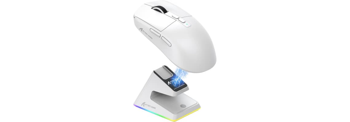 ATTACK SHARK X6 (White) 3