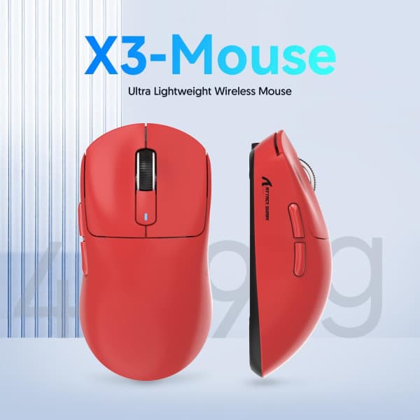 ATTACK SHARK X3 (Red) 2