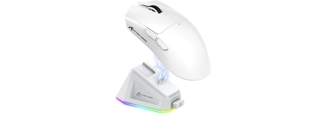 ATTACK SHARK X11 (White) 3
