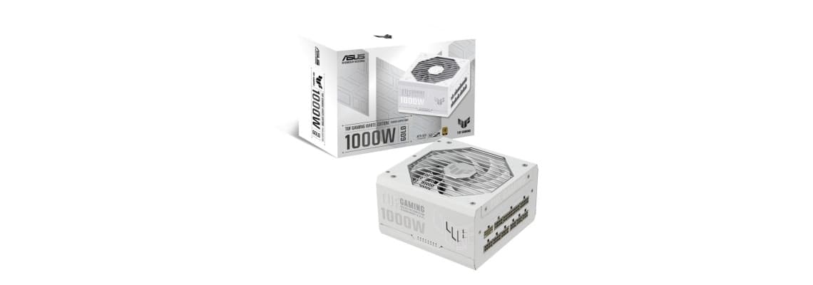 ASUS TUF GAMING 1000W GOLD EDITION BLANC 4