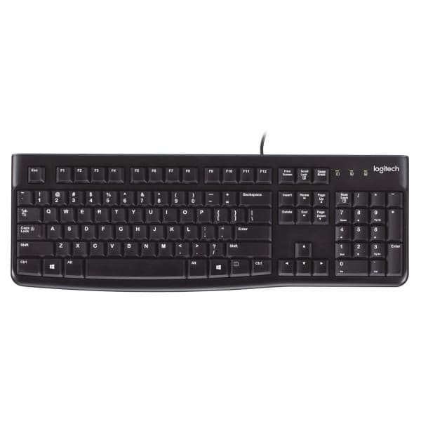Logitech K120 Corded Keyboard (QWERTY)