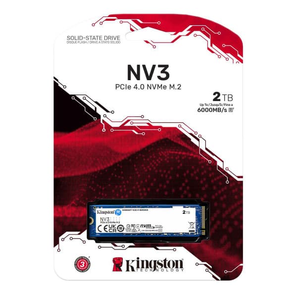 Kingston SSD NV3 2TB M.2 NVMe 3