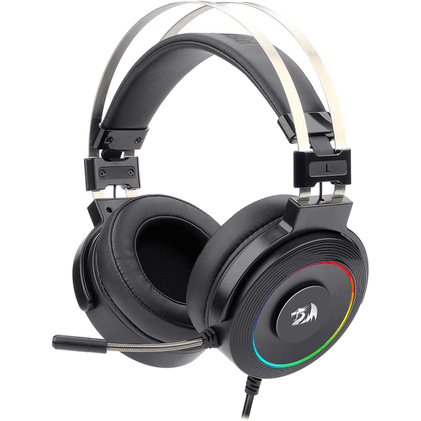 Redragon H320 Lamia RGB Wired Gaming Headset + Stand 2