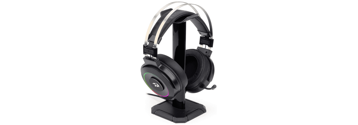 Redragon H320 Lamia RGB Wired Gaming Headset + Stand 5