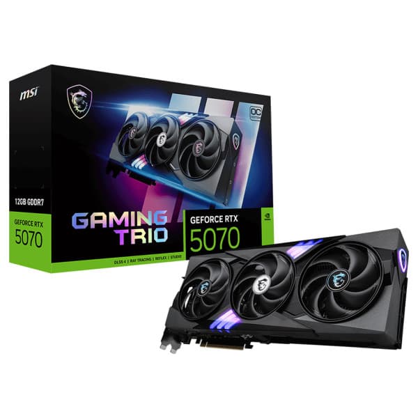 MSI GeForce RTX 5070 12Go GDDR7 GAMING TRIO OC maroc prix
