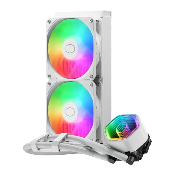 Cooler Master MasterLiquid 240 Core II ARGB (White) 2