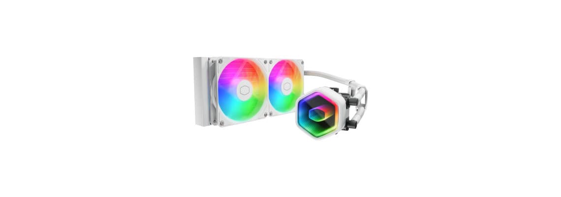Cooler Master MasterLiquid 240 Core II ARGB (White) 5