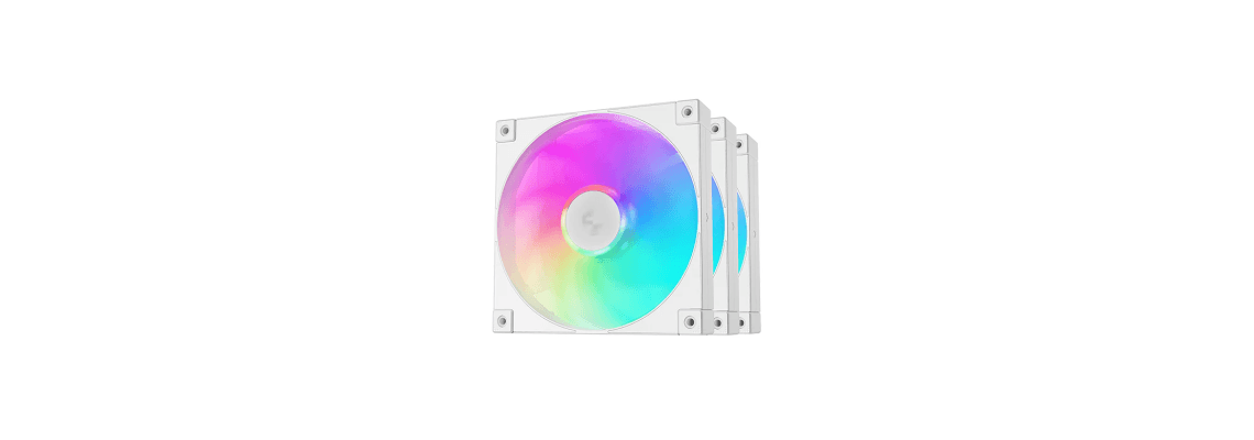 DeepCool FD14 ARGB (Triple Pack) White 2