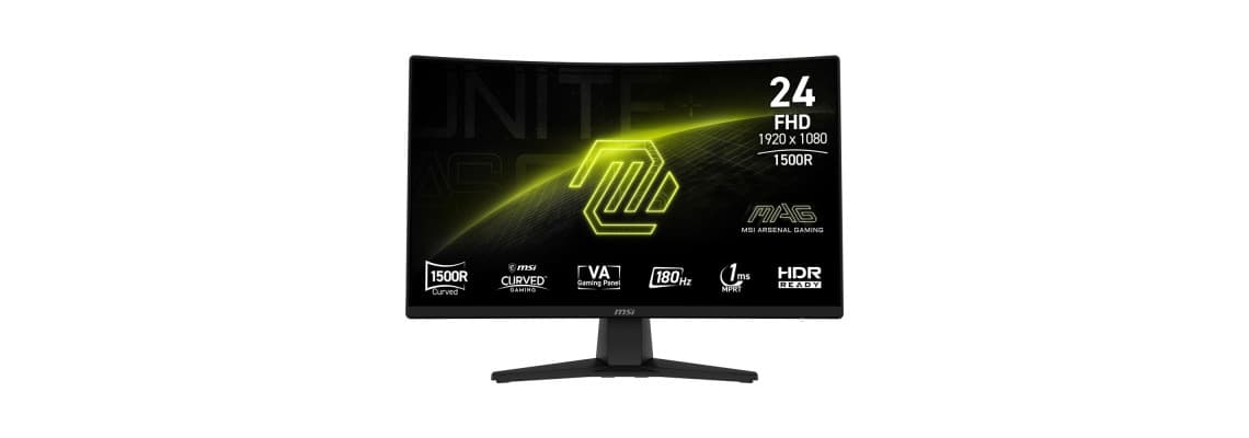 MSI MAG 242C 23.6" Curved 180Hz 2