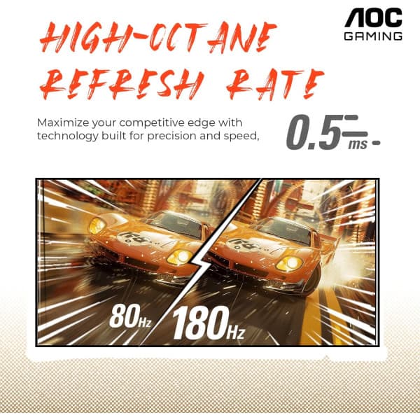 AOC C27G4H 27" 180Hz 0.5ms Curved 2