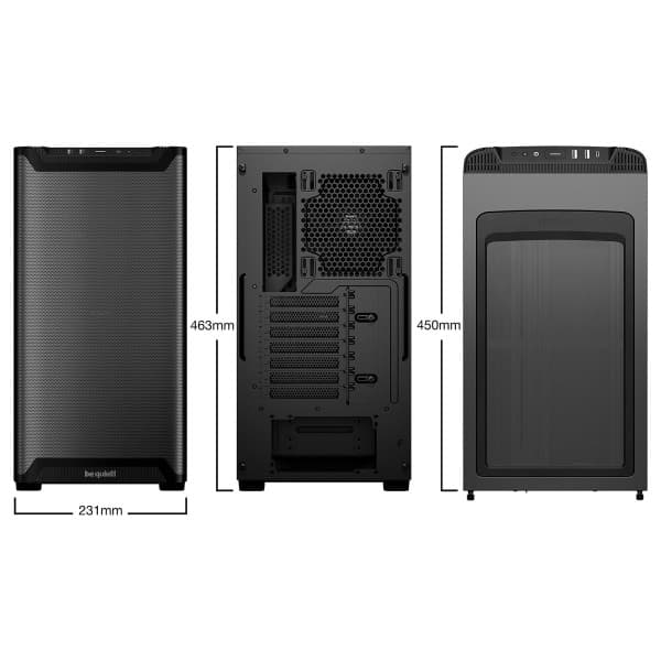 be quiet! Pure Base 501 Airflow Window (Black) 4