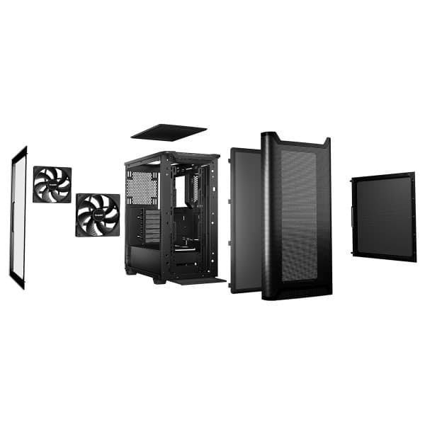 be quiet! Pure Base 501 Airflow Window (Black) 5
