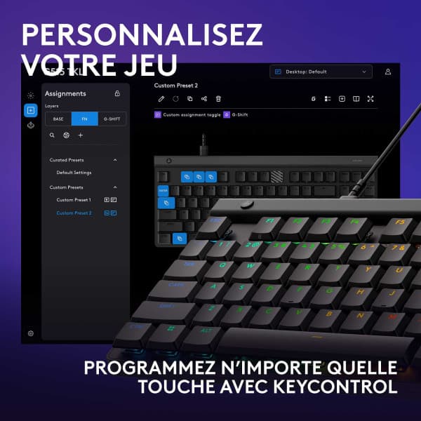 Logitech G G515 TKL Noir 5