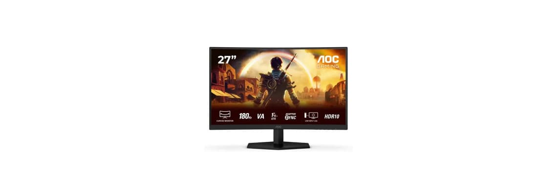 AOC C27G42E 27" Curved 0.5ms 180Hz 4