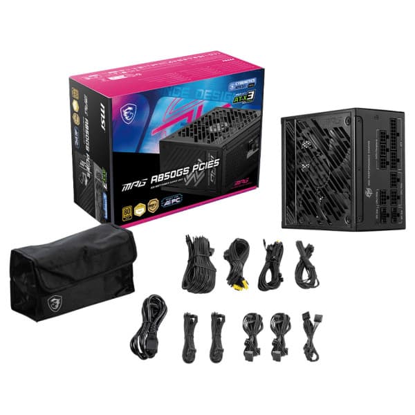 MSI MAG A850GS PCIE5 80PLUS Gold 850W 5