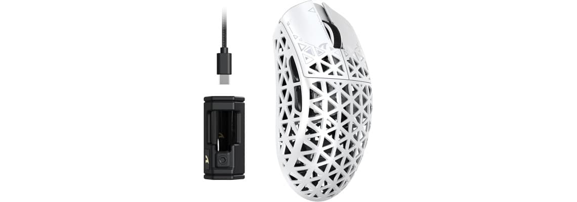 ATTACK SHARK R5 Ultra (White) 5