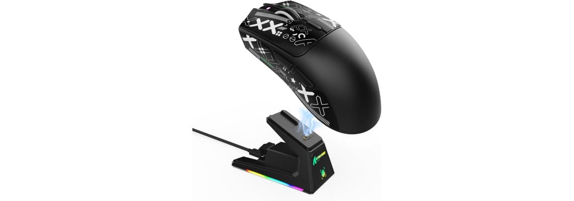 ATTACK SHARK X1 (Black&amp;Tape) 3