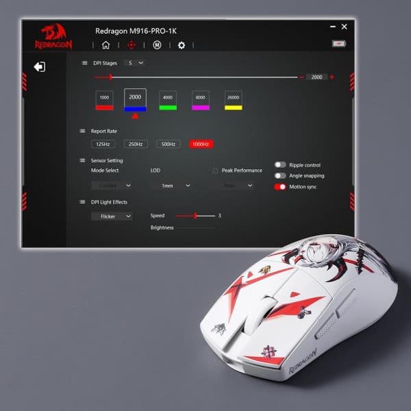 Redragon M916AK PRO 1K Wireless 5