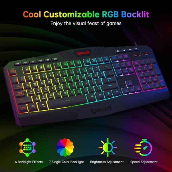 Redragon S101-BA-3 Combo 4in1 2