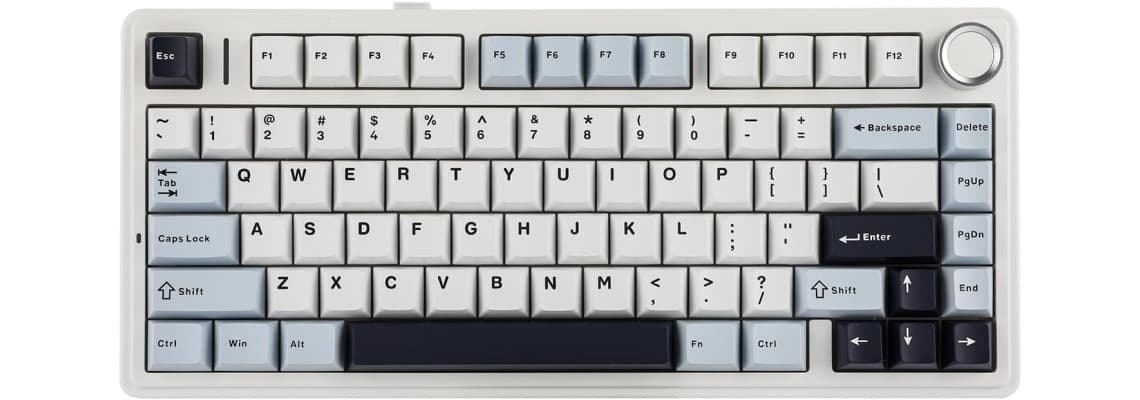 AULA F75 Glacier Blue (Ice Vein Switch) 4