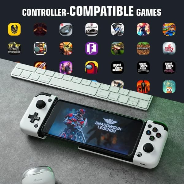 GameSir X2 Pro Type-C Mobile Gaming Controller (White) 3
