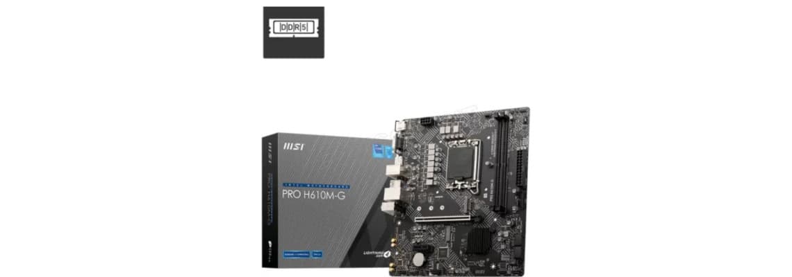 MSI PRO H610M-G DDR5 5