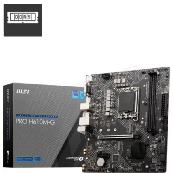 MSI PRO H610M-G DDR5 maroc prix