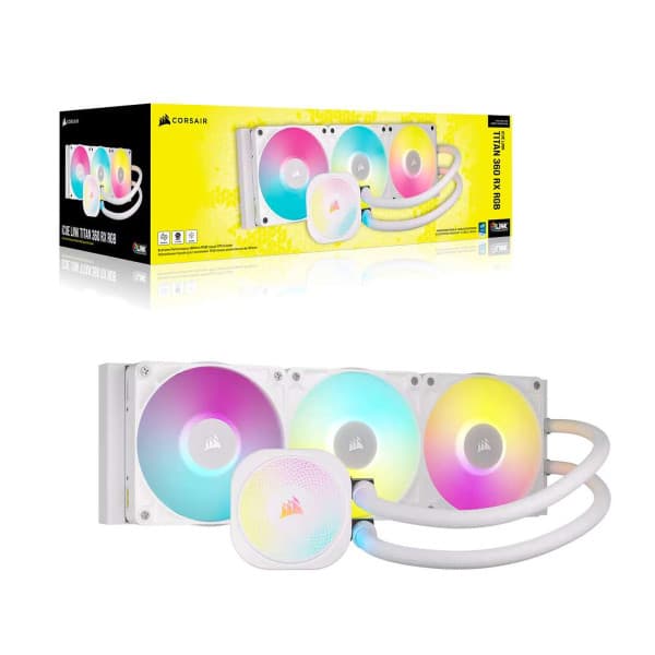 Corsair Titan 360 RX RGB (Blanc) 2