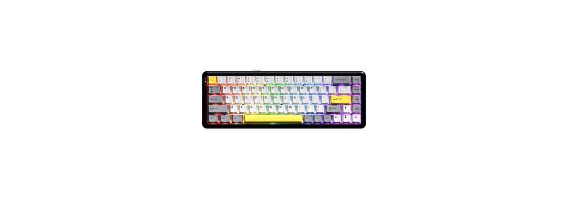 ajazz ak680 max wireless white-grey 8+1k 2