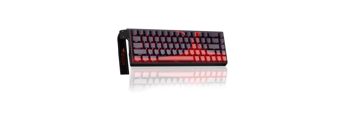 AULA WIN68 HE MAX Black&amp;Red (Magnetic Switch) 3