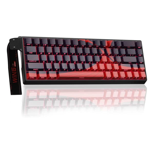 AULA WIN68 HE MAX Black&amp;Red (Magnetic Switch) maroc prix