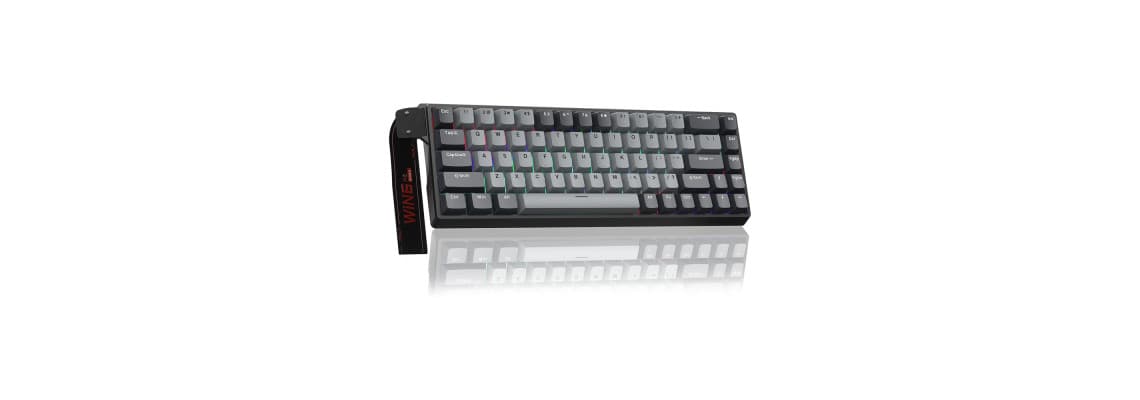 AULA WIN68 HE Black&amp;Grey (Magnetic Switch) 3