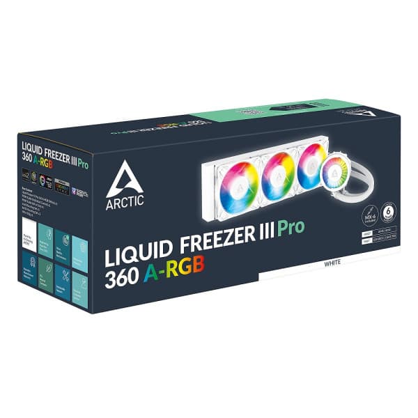Arctic Liquid Freezer III Pro 360 A-RGB (White) 5