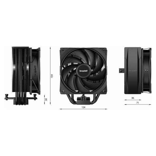 be quiet! Pure Rock 3 Black 5
