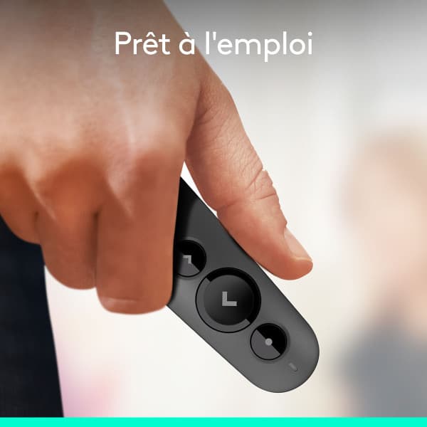 Logitech R500s Laser Presentation Remote (Graphite) 2