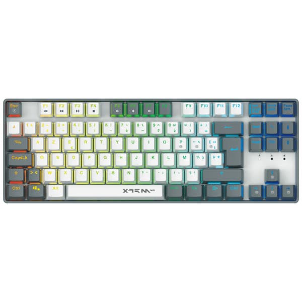 XTRMLAB Vortex TKL White/Dark Grey (Red Switch) 2